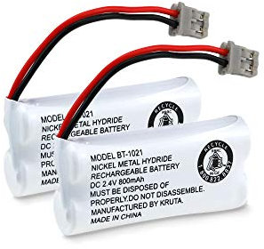 Kruta BT-1021 BBTG0798001 Compatible with Uniden BT-1021 BT1021 BT-1008 BT-1016 BT-1025 2.4V 800mAh Cordless Handset Phone Rechargeable Replacement Battery