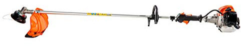 CEP Decespugliatore a scoppio PNBC260-3B 26cc completo di tracolla e disco a 3 denti in acciaio con testina batti e vai filo 2.7 mm.