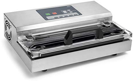 Lacor - 69530 - Envasadora al vacio, Máquina de vacio, Selladora de Alimentos, Acero inoxidable, Libre BPA, Sellado Hermético, 700W, 30cm, Inox