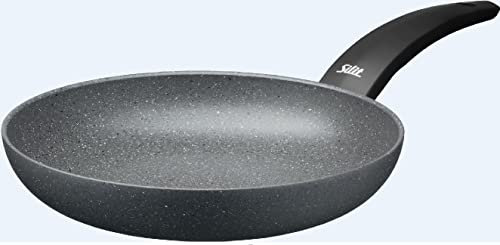 Silit Montano Antihaft Pfanne 24 cm Induktion, Aluminium beschichtet, Bratpfanne Induktion, wärmeisolierter Kunststoffgriff