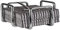 APS Porte-serviettes Hero, acier inoxydable Porte-serviettes, pour environ 65 serviettes de cocktail, poids inclus, 14,5 x 14,5 cm, 10 cm de hauteur
