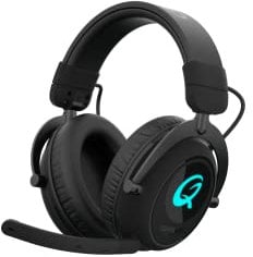 Qpad QH900 Wireless Gaming Headset Stereo kabellose Esports-Kopfhörer, schwarz