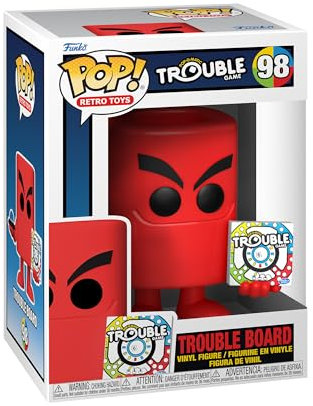 Funko POP! Vinyl: Trouble - Trouble Board - Trouble Board Game - Vinyl-Sammelfigur - Geschenkidee - Offizielle Handelswaren - Spielzeug Für Kinder und Erwachsene - Ad Icons Fans