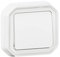 Legrand - Interrupteur ou va-et-vient étanche Plexo 10A livré complet pour montage en encastré avec griffes blanc