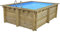 Habitat et Jardin Piscine Bois Rectangle Caimans 120 - 4.10 x 3.00 x 1.24 m