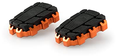 Puig 20851T Enduro 2.0. Footpegs Orange
