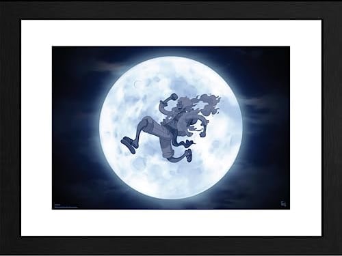 GB eye One Piece Nika 30 x 40 cm großer gerahmter Sammlerdruck | Großer Druck