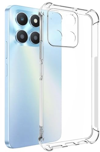 mtb more energy® Case Soft Armor kompatibel mit Honor X6a (WDY-LX1, 6.56'') - verstärkte Ecken - Kameraschutz - 1,5mm TPU - Schutz-Hülle Cover Handyhülle