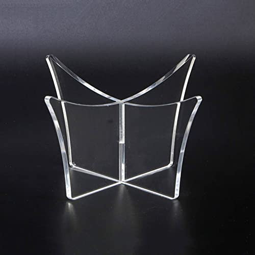 Smileshiney Ballständer Basketball, Acryl Ballständer Fussball, Acryl Ballhalter Football, Ball Stand Football Stand Rugby Display Ball Station Base, Basketball Ballständer Regal Ball Display Stand