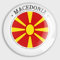 luckluccy Glasmagnete, Kühlschrankmagnete, Mazedonien-Flagge, starke Magnete, Spind-Magnete, Gedenkmal, Nationalfeiertag, Kühlschrankmagnete, Küche, Büro, Whiteboard, Dekor-Magnete, sph8wdu93k1p