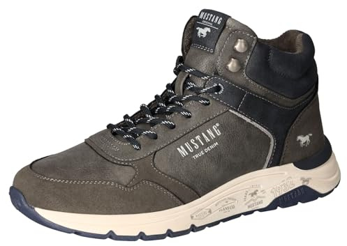 MUSTANG 4200501 2 Herren Schnürboot Synthetik grau