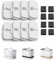 PETLIBRO Filtre Fontaine Eau Chat, Pack de 8 Filtres de Remplacement pour Dockstream Fontaine à Eau pour Chat PLWF005, PLWF115, PLWF105, Filtre avec Filtration Verticale pour Fontaine a Eau Chat