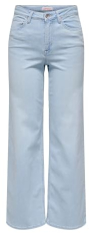 ONLY Female Jeans mit weitem Bein ONLMADISON Hohe Taille Weiter Beinschnitt Jeans