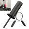 Weight Stack Pin, Long Weight Stack Extender, Weight Extender Pin with Spring Clip, for Gym or Home,For Cable Strength Equipment(10 * 100mm+3 rounds)