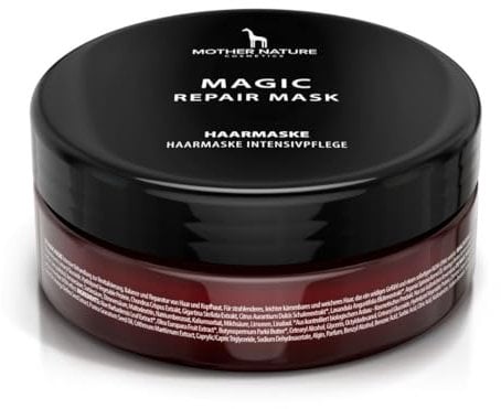 Magic Mask Haarmaske mit Bio-Aloe Vera – Feuchtigkeitsspendende und Stärkende Superfood-Behandlung, Repariert und Revitalisiert Haarfasern für Glanz, Geschmeidigkeit & Schutz vor Umweltschäden 200 ml