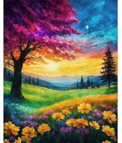 Farb-Weltansicht Jigsaw Puzzles for Adults 500 Jigsaw Puzzles Adults,500 Pieces Puzzle Educational Challenge Toy Games Beautiful Home Decoration Puzzle