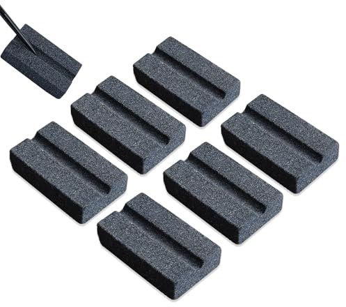 ShiningUU Dart Sharpener 6Pcs Professional Dart V-Sharp Sharpening Stone for Metal Dart Tip | Dart Points Sharpener & Removal | Electronic Darts Scorer Accessories with Polishing Deburring Kit