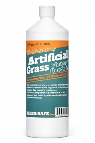 Natural Artificial Grass Cleaner & Deodoriser Concentrated - Eliminates Odours for Pets & Wildlife - Pet Friendly Cruelty Free - Pet owners first choice - AstroTurf Cleaner - Organic Compound