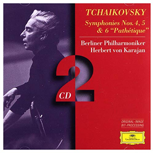 Tchaikovsky: Symphonies no 4, 5, & 6 / Karajan, Berlin PO