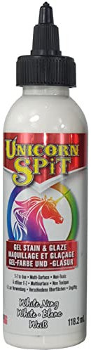 Unicorn SPiT 5770005 Gel-Beize und Glasur, weiß, 120ml