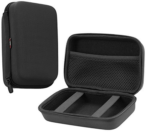 Navitech Rugged Grey Power Bank Cover/Case/Travel Case Compatible With The RAVPower 16750mAh Power Bank External Battery Pack