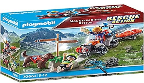 PLAYMOBIL Mountain Biker Rescue