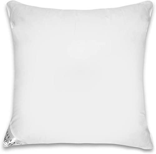 Mayaadi-Home MA10 Kopfkissen 80x80 cm 50% Gänsedaunen 50% Federn Natur Kissen Füllung 1500 Gramm