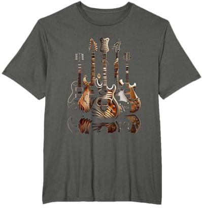 Gitarren Gitarristen Geschenk T-Shirt
