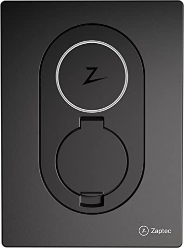 Zaptec Go UK 7kW – Smart Electric Car Charger | Works with any EV | 5 Year Guarantee | Award Winning Design | Type 2 socket with Cable Lock | 7kW single phase | WiFi | PME Detection | Rock Grey