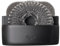VIGAR - Soporte para Esponja en el Fregadero - 12 x 9 x 8,5 cm - con 2 Compartimentos - para Guardar la Esponja y el Estropajo - No Retiene Olores - Color Negro y Gris