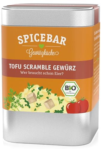 Spicebar Tofu Scramble Bio - 105g - Tofu Gewürzmischung für das perfekte vegane Rührei