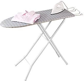 Tablas de planchar Placa de planchar vertical plegable, altura ajustable 5574,5 cm Tabla de planchar doméstica para planchar Dimensiones de la superficie 91,5 * 30,5 cm Estante ajustable para tab