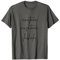 Yoga für Angst und Stress Sprüche Statement mit Spruch Einatmen Ausatmen Lächeln T-Shirt