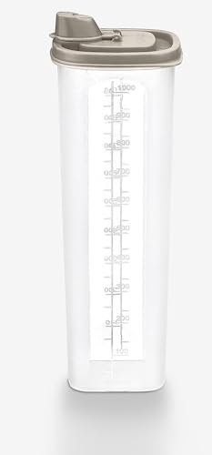 Best House 1 Litre/1000ml Oil Dispenser Bottle, Elegant Cooking Oil Dispenser, Kitchen Storage And Dressing Container (Pack of 2)