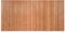 vidaXL Teppich, Bambusteppich Rechteckig, Bambusmatte rutschfest für Wohnzimmer, Läufer Küchenteppich Flurteppich, Modern, Natur 100x200cm Bambus