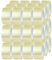 Crimson Starfish Nastro trasparente per imballaggio, 36 rotoli da 48 mm x 66 m, nastro adesivo trasparente per imballaggi di pacchi, scatole, cartoni, spedizioni, traslochi, nastro adesivo trasparente
