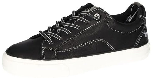 MUSTANG Damen 1272-311 Schnuerhalbschuh, schwarz, 40 EU