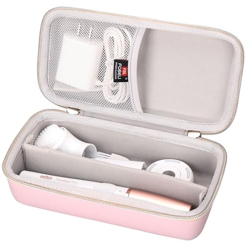 FBLFOBELI Hartschalenkoffer kompatibel mit Braun Face Epilierer Facespa Pro 910/911/SE921 Gesichtshaarentfernung