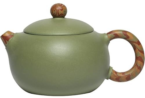 MANAFEEL Teiera Set da tè in Stile retrò Cinese retrò Classico Viola con Vaso di Terracotta for casa e Ufficio, Adatto for la Maggior Parte dei tè Teiere