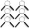 flintronic Hantelstange Federverschluss, 6PCS Hantelstangen Verschluss, ABS Federstahl Hantel Verschluss, Kraftsport Zubehör Federklemmen für Kraftsport, Gewichtheben, Fitness, Gym (30mm)