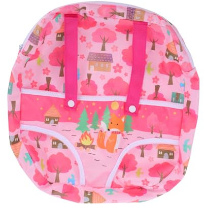 Vaguelly Puppenrucksack Kinderrucksack -laufstall Für Mädchen Puppenpuppen Kinderpuppen Kleidung Puppen Puppentaschen Puppen Kofferpuppen Reisepuppen Gehende Puppen Polyester