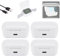 Portable Watch Wireless Charging Bank for Apple Watch Charger, Fast Charging for Iwatch Keychain, Magnetic Wireless Travel Power for Apple Watch 9/8/7/6/Se/5/4/3/2/1(4pcs)