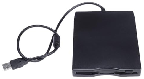 Aniyaa USB External Floppy Drive Floppy Disk Drive 3.5 Inch 1.44M USB Computer Mobile Floppy Drive Plate