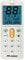 Meliconi AC 100 Plus Telecomando Universale per Condizionatori, Bianco, 1 pezzo