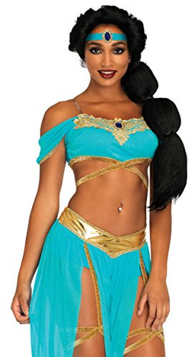Leg Avenue Damen Oasis Princess Kost me, Gr e S EUR 36, Blau