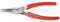 Facom 193A.16G 1/2 Ronde Pinces avec poignée en PVC sculptée, Rouge, 160 mm