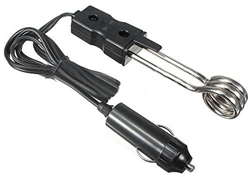 C-FUNN 12V Car Hot Immersion Electric Heater Element Kettle Mug Van