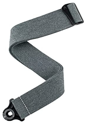 D'Addario Auto Lock Gitarrengurt, Skater Grau