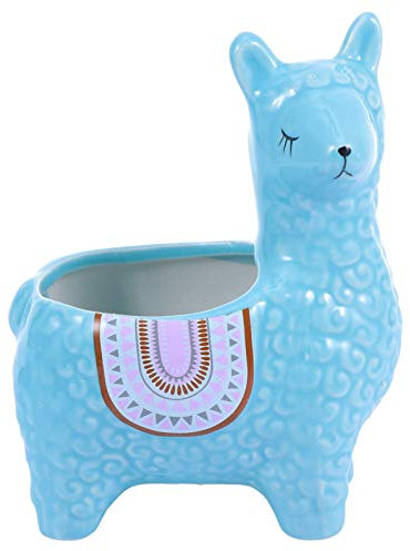 Cabilock Blumentopf Keramik Kreativer Sukkulenten-Topf Mit Abflussloch Pflanzen Dekoration Für Büro Und