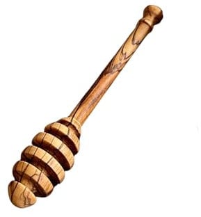 Cuillère à miel en bois d'olivier fait à la main